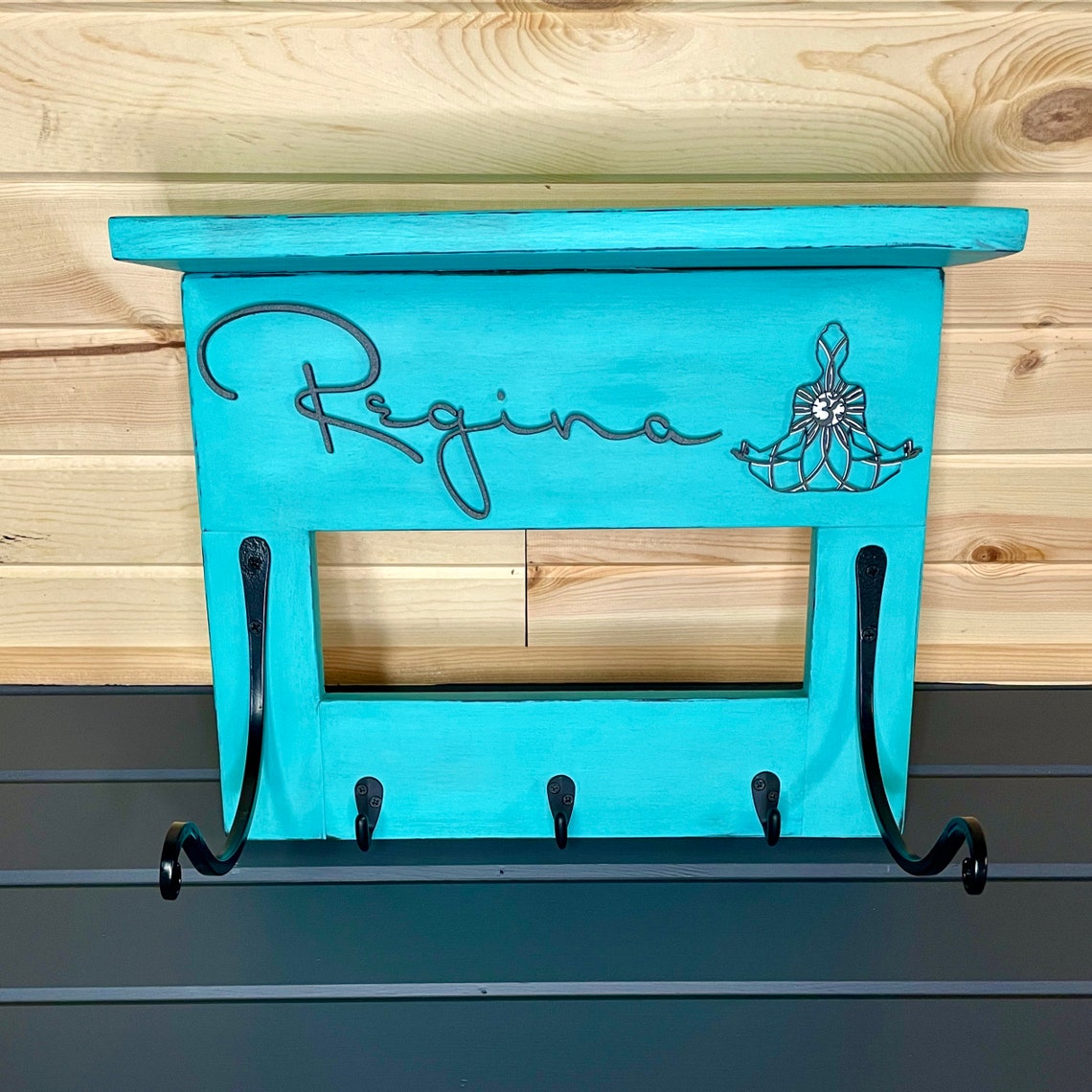 Personalized Yoga Mat Holder/rack Etsy