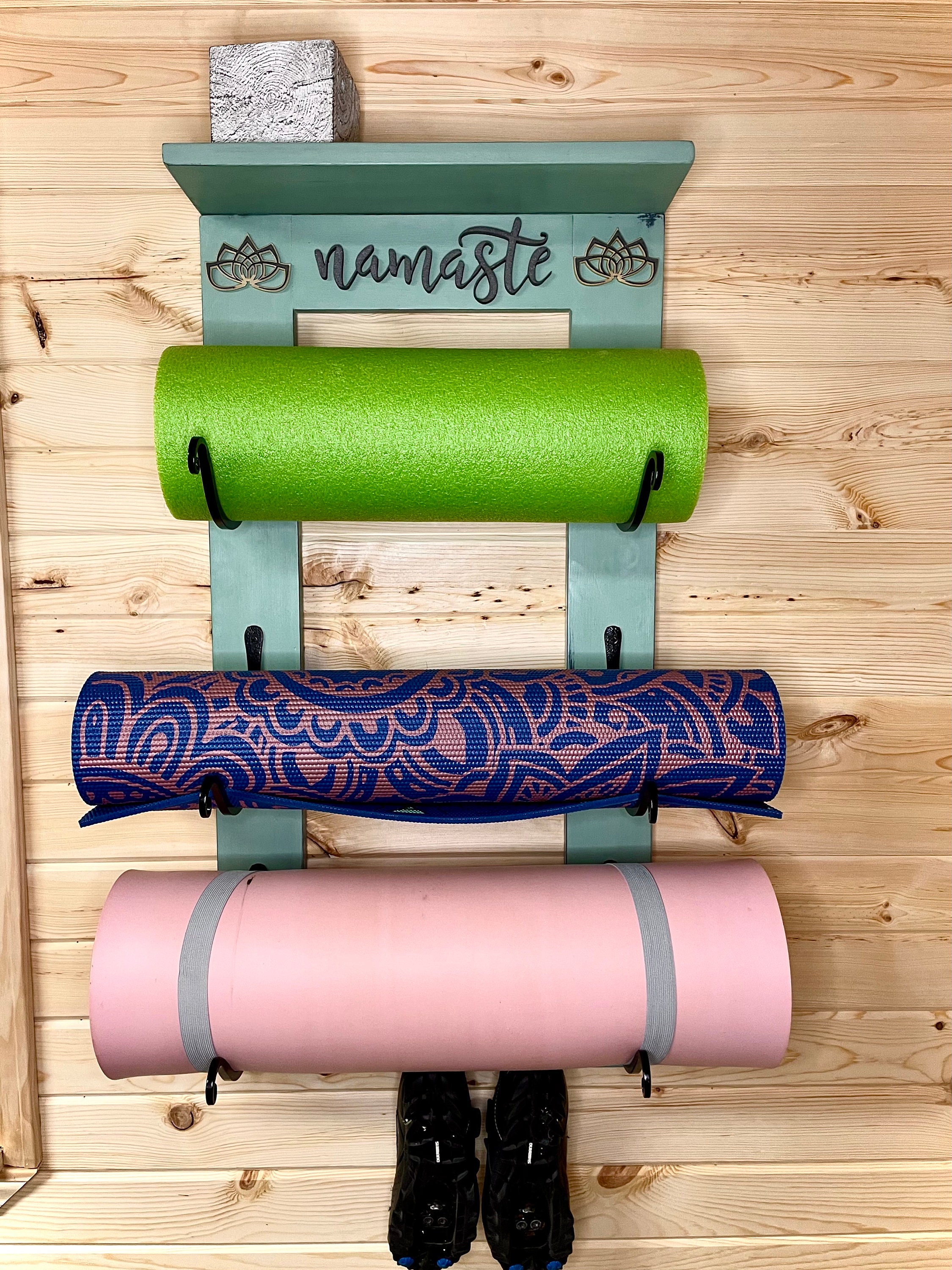 Personalized Yoga Mat Holder/rack Etsy