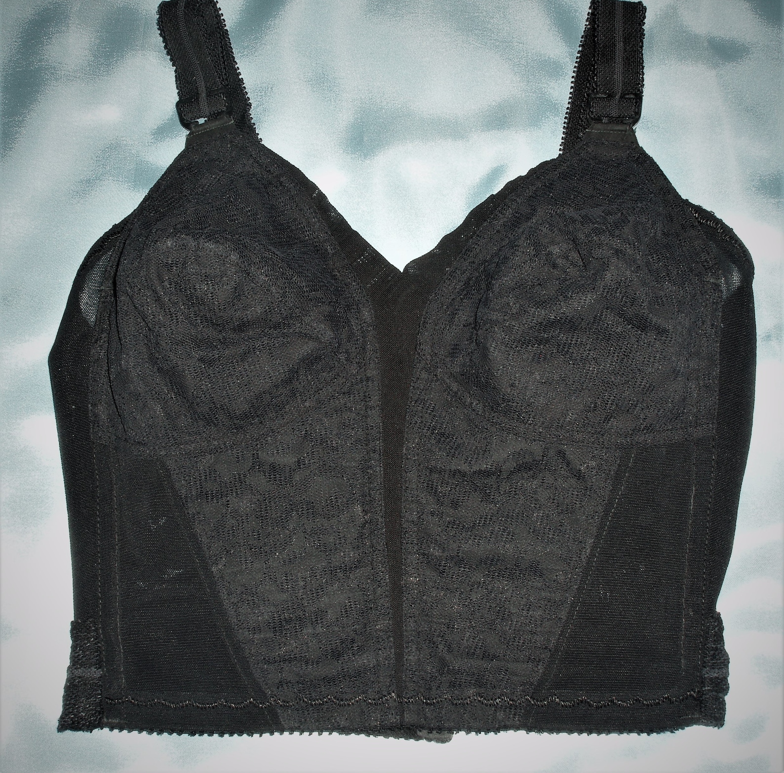 Black longline bra Playtex iconic vintage bra 36b or 95b sexy Etsy