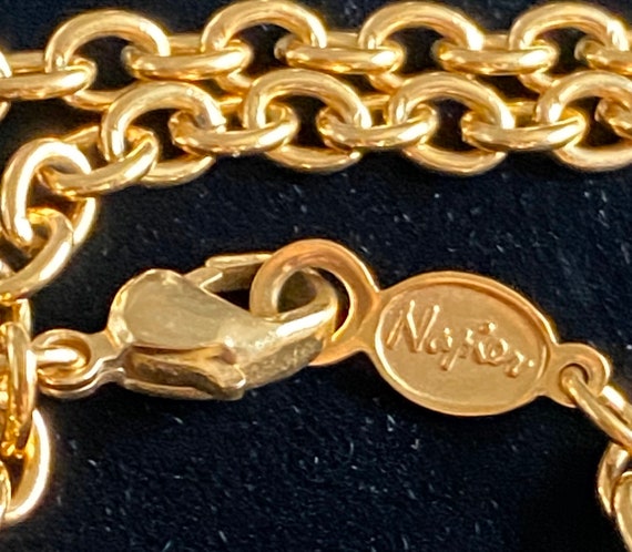 Vintage Napier simple cable link chain - image 3