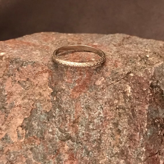 Stackable ring marked 18K - image 2
