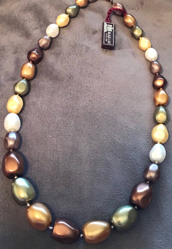 Masami baroque pearl necklace - image 2