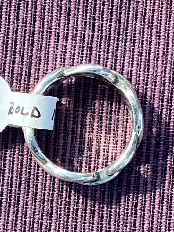 James Avery Bold Infinity Sterling Ring: Size 8 (… - image 4