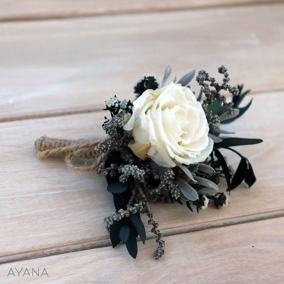 New Wedding Boutonnieres Wrist Corsage Flowers wedding corsages for Men  Witness Marriage Accesssories