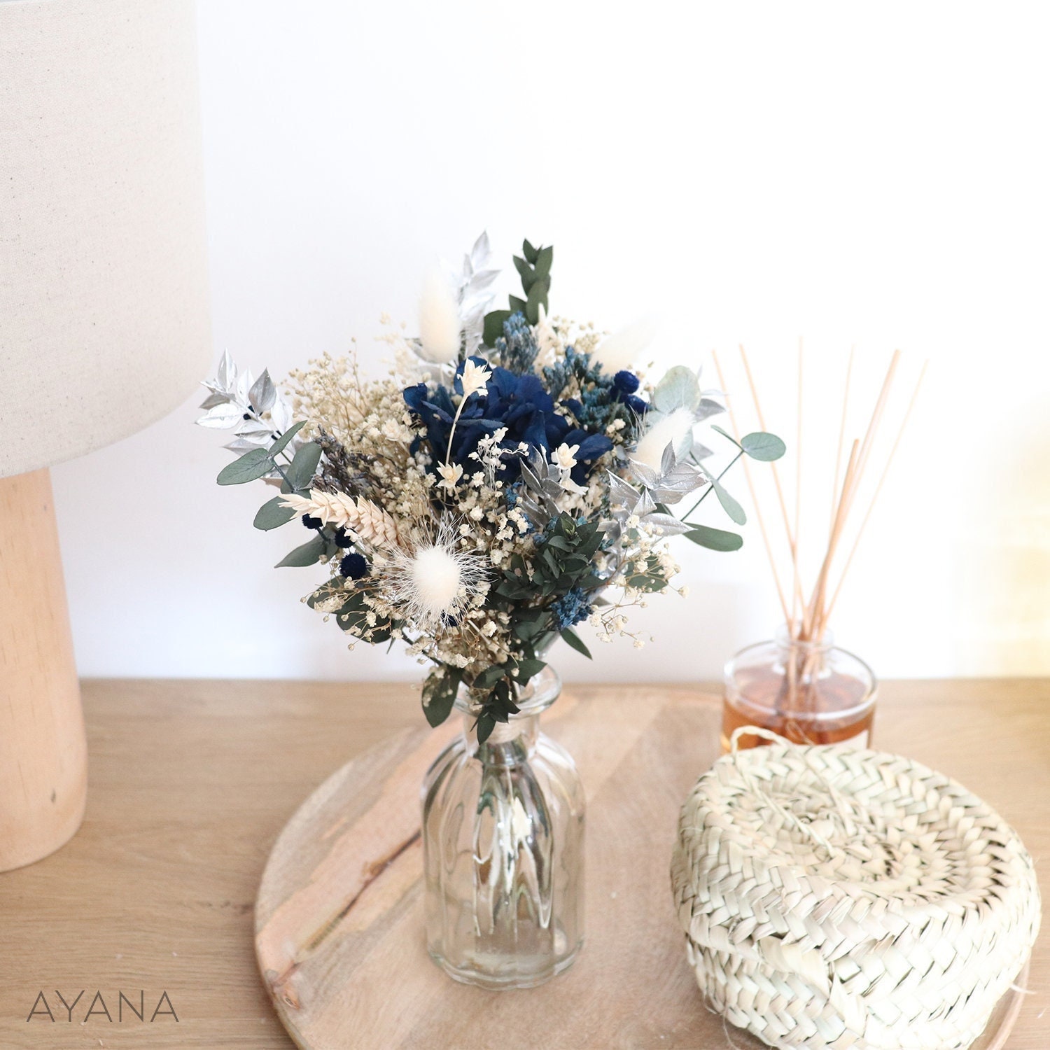 Eucalyptus Séché Pour Salle De Bain - 10 Tiges Fleurs Séchées