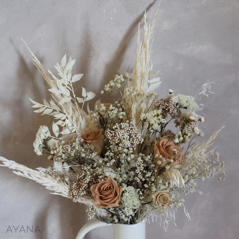Dried Flower Bouquet sacramento Vintage Bouquet Etsy