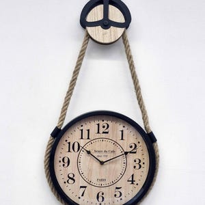 Hanging Rope Clock