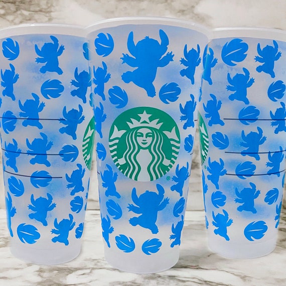 VINYL WRAP ONLY Stitch Custom Stitch Cup Wrap Color Etsy
