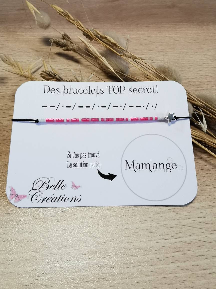 Top Bracelet Secret Walrus Pearl Miyuki Mam Ange Loss Etsy