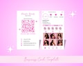 Instagram Business Cards, DIY Canva Business Card Template Design, IG Influencer Cards, Small Business Digital Cards, Premade Business Card product logo