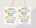 Employee Appreciation Day Thank You Tag Printable, Employee Recognition Goody Bag Tag, Thank You Employee Gift Tag, Employee Treat Bag Tags product logo