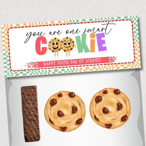 K1tpde Happy 100th Day Of School Treat Bag Toppers & Cards Set – Classroom Celebration Supplies