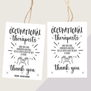 Ergotherapie bedankkaartje (digitale download)