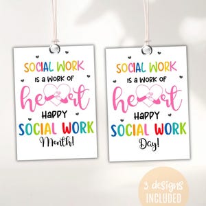 印刷可能な社会福祉月間ギフトタグ（PDF）