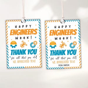 Bagagelabel Engineers Week: bedankje (pdf)
