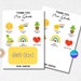 End of the Year Teacher Gift Card Holder Printable Elementary School ...