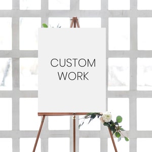 Benutzerdefinierte Arbeit für Ihr Geburtstagsposter, Jubiläumsfotoschild, personalisiertes Fotocollage-Design
