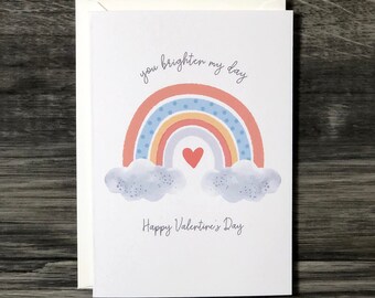 Valentine's Day Card Set | Rainbow - Set of 8