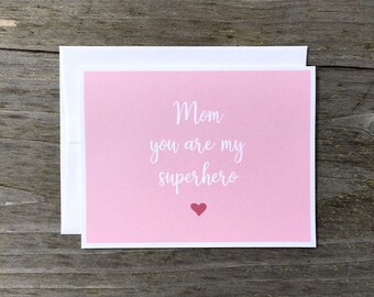 Mother's Day Card | Superhero Mom