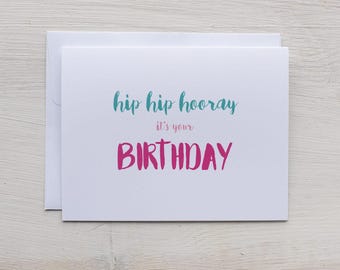 Happy Birthday Card | Hip Hooray