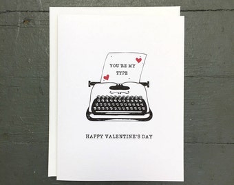 Valentine's Day Card | You're My Type