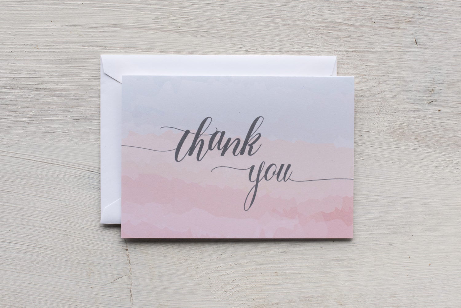 Thank You Card Set | Watercolor - Set of 8 - Etsy