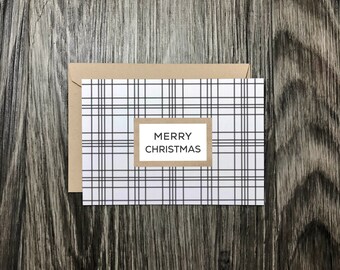 Christmas Card Set | Farmhouse Plaid - Set of 8