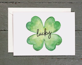 Note Card Set | Lucky Clover - Set of 8