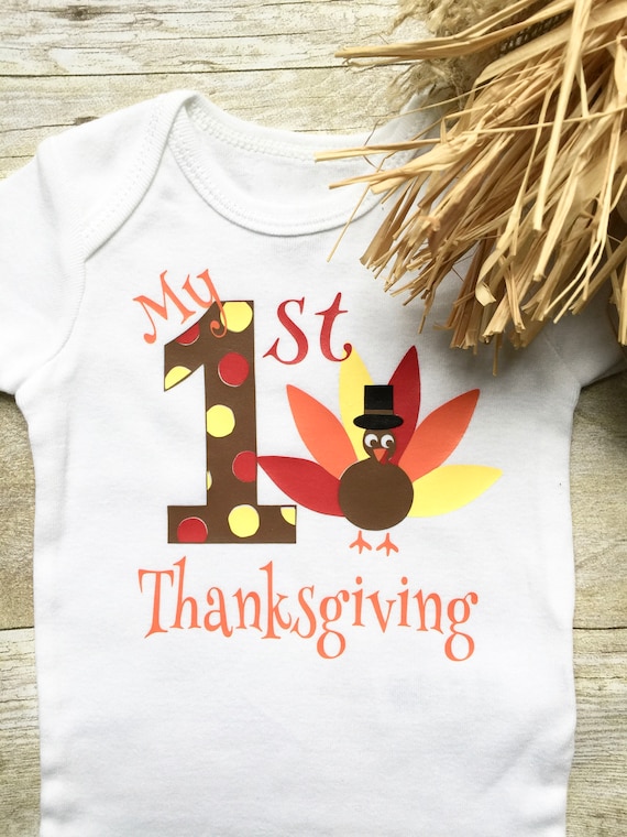 my first thanksgiving newborn outfit