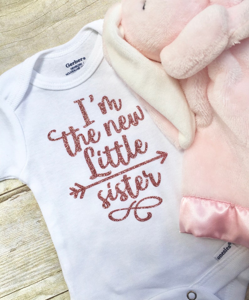 Little Sister Onesie Newborn Onesie Infant Clothing Newborn Etsy