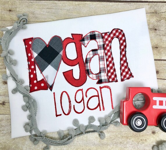 Personalized Valentine Shirt, Embroidery, Boy Valentines Clothing, Baby Boy Shirt, Baby Boy Bodysuit, Custom Boy Clothes