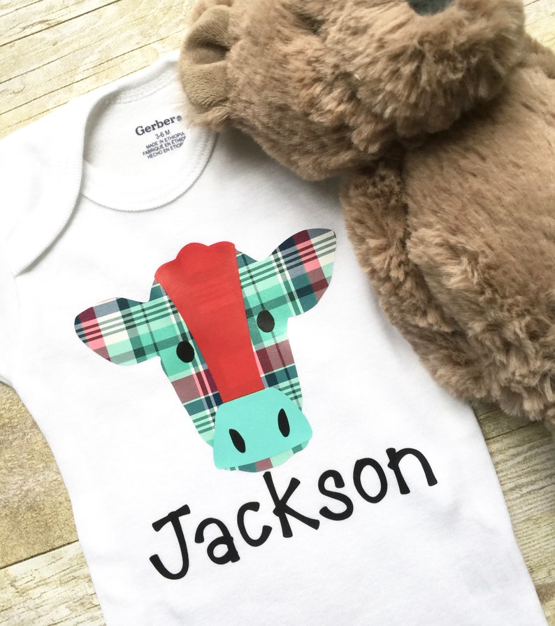 Personalized Newborn Onesie Custom Baby Clothes Baby Boy Etsy