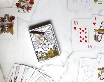 Always Play Nice Please deck of Playing Cards - Tropical Tiki & Community Inspired - Unplugged activities - Gift for Kid - Stocking Stuffer