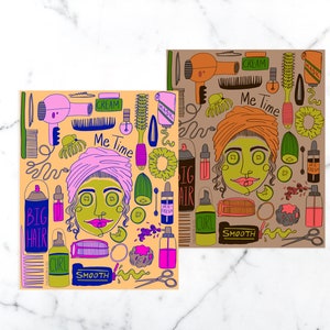 Me Time - Self Care Art Print