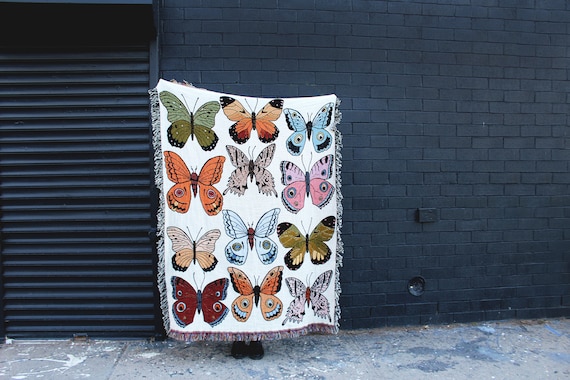 Calhoun & co butterfly blanket sales