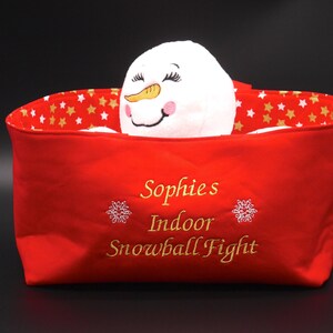 Snowballs Artificial Plush Snowball Fight Kids Christmas Indoor