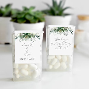 Set of 20 Personalized Wedding Mint Labels | Mint Stickers | Custom Wedding Favor Labels | Event Favors Stickers