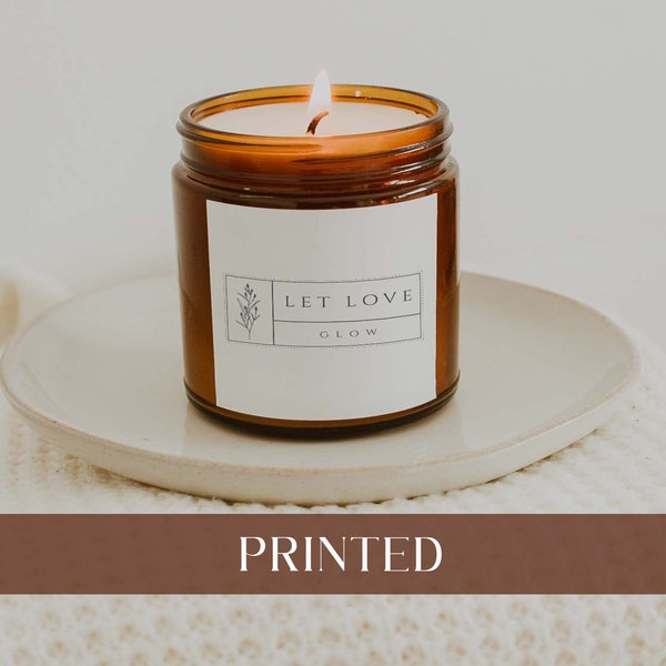 Candle Favor Tags Etsy Canada