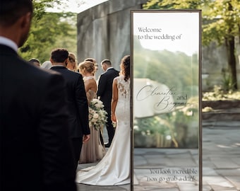 Wedding Sign Decals | Welcome, Guestbooks, Cards and Gifts, and Open Bar Decals | Wedding Signage | Clementine Suite
