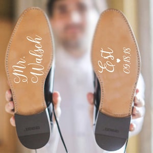 Wedding Shoe Vinyl Decal Stickers Bridal Bride Gift Wifey For Lifey