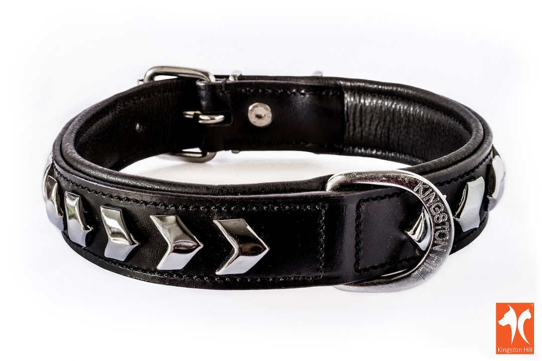 Blade Leather Dog Collar