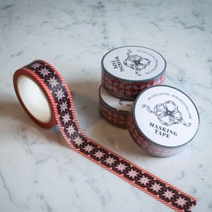 Masking Tape- Bursting Stars