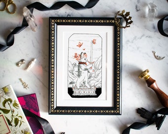 Queen of Swords Art Print