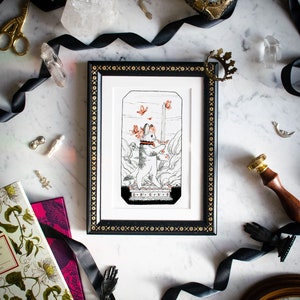 Queen of Swords Art Print