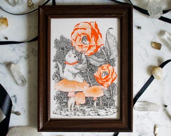 My Friends- 5x7 Art Print | Archival Inkjet on Textured Fine Art Paper