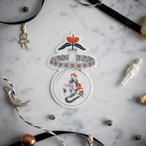 Naklejka Kot w słoiku