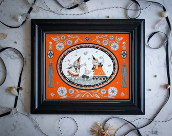 Magic In The Air Art Print - Enchanting Fantasy Wall Decor