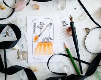 Postcard - Art - "Jelly"