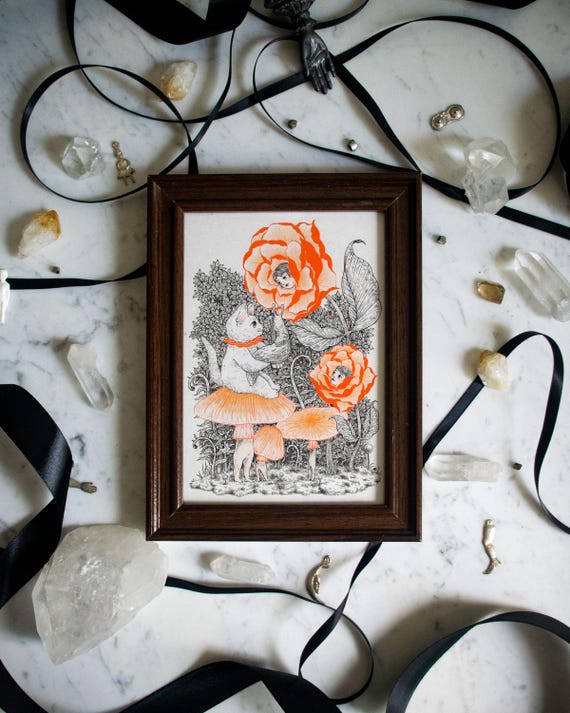 My Friends- 5x7 Art Print | Archival Inkjet on Textured Fine Art Paper