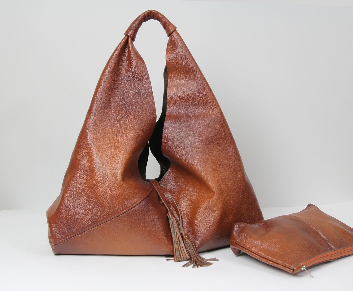 Large Tote Bag Brown
